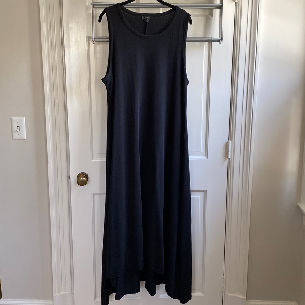 J crew tulip hem maxi dress